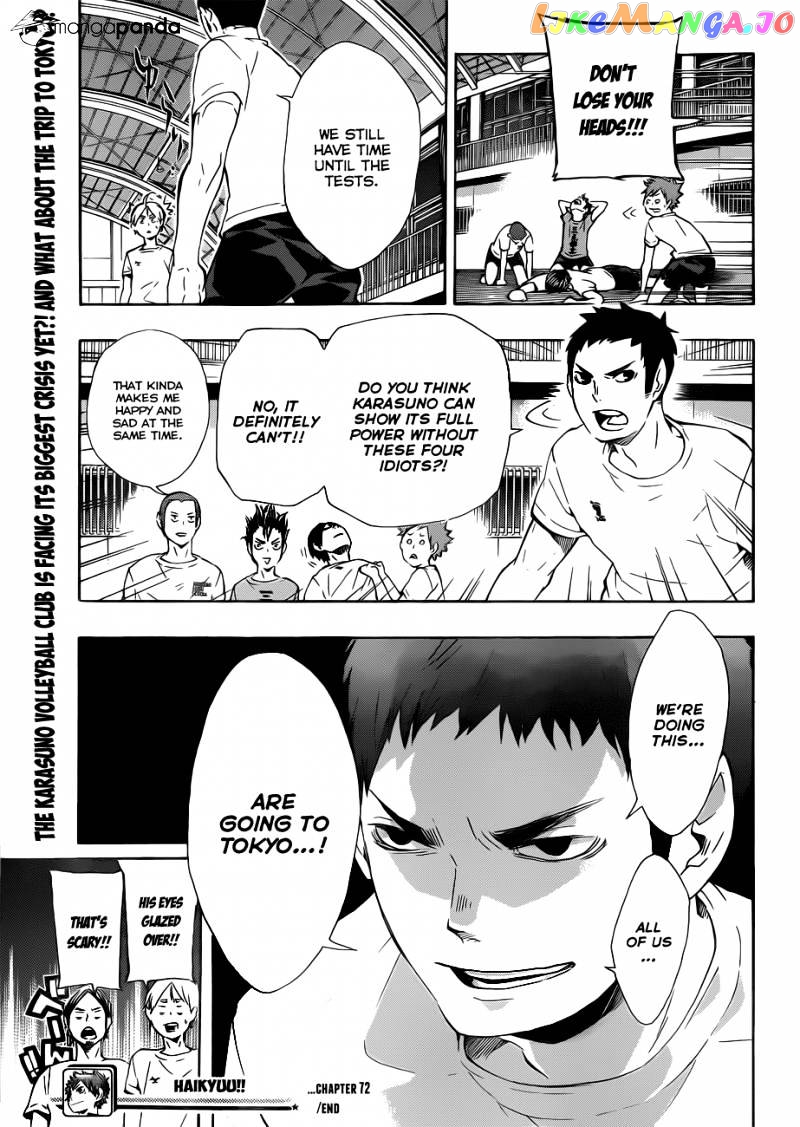 Haikyuu!!, Chapter 72 image 19
